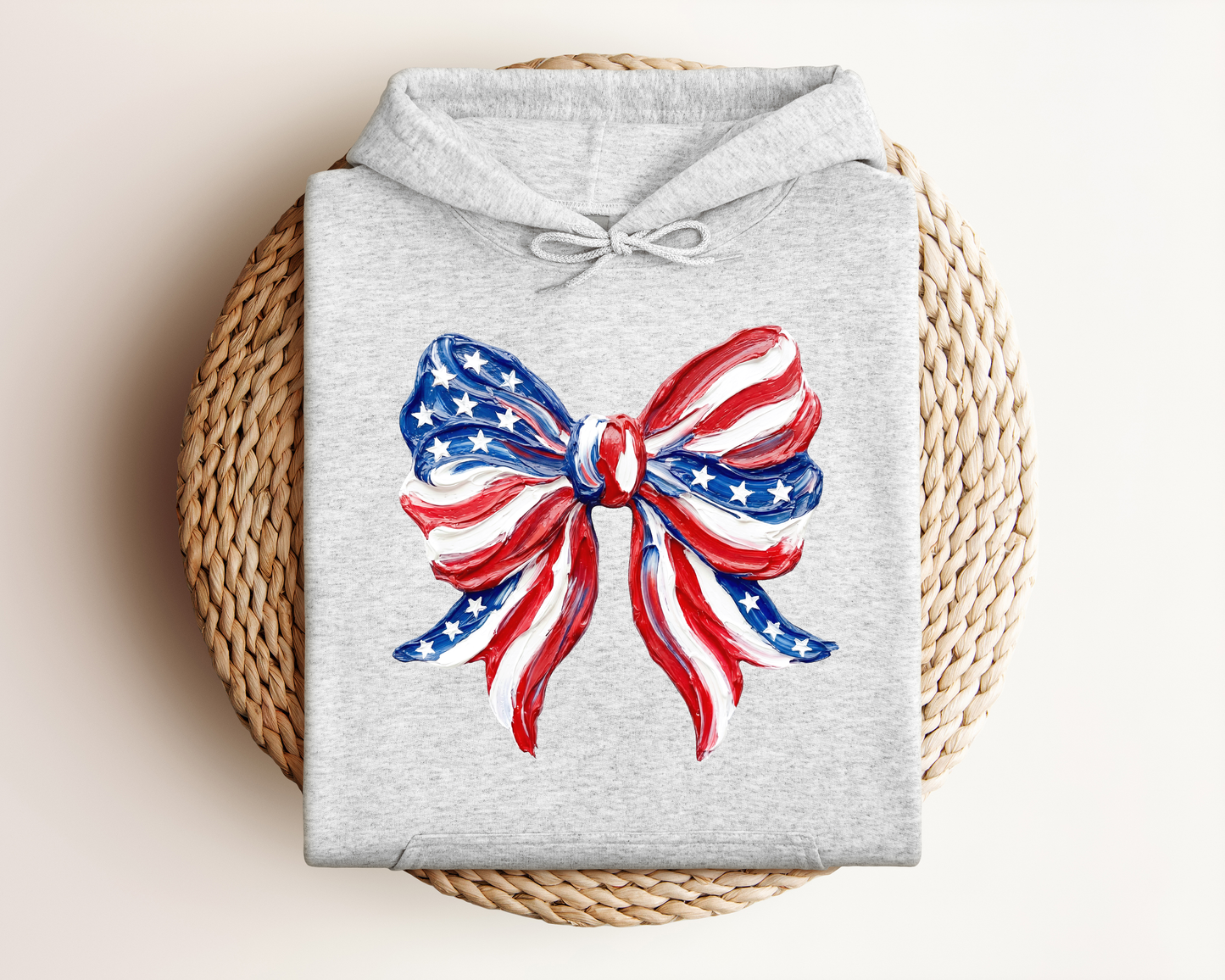 PATRIOTIC BOW HOODIE