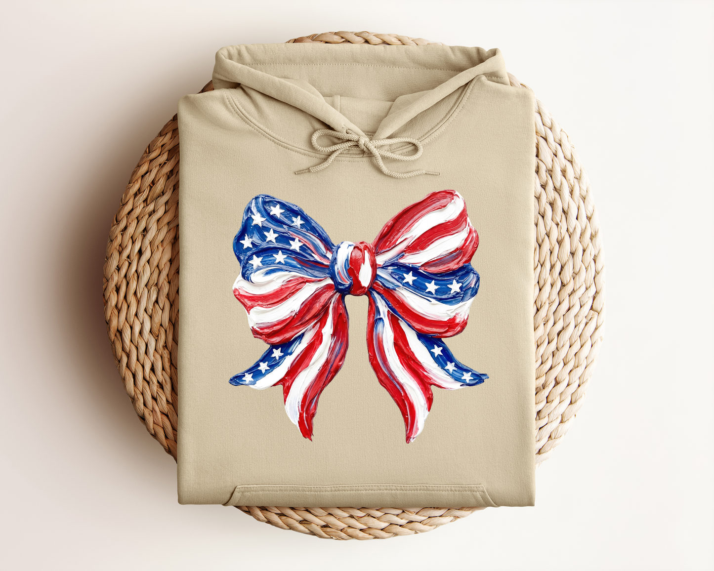 PATRIOTIC BOW HOODIE