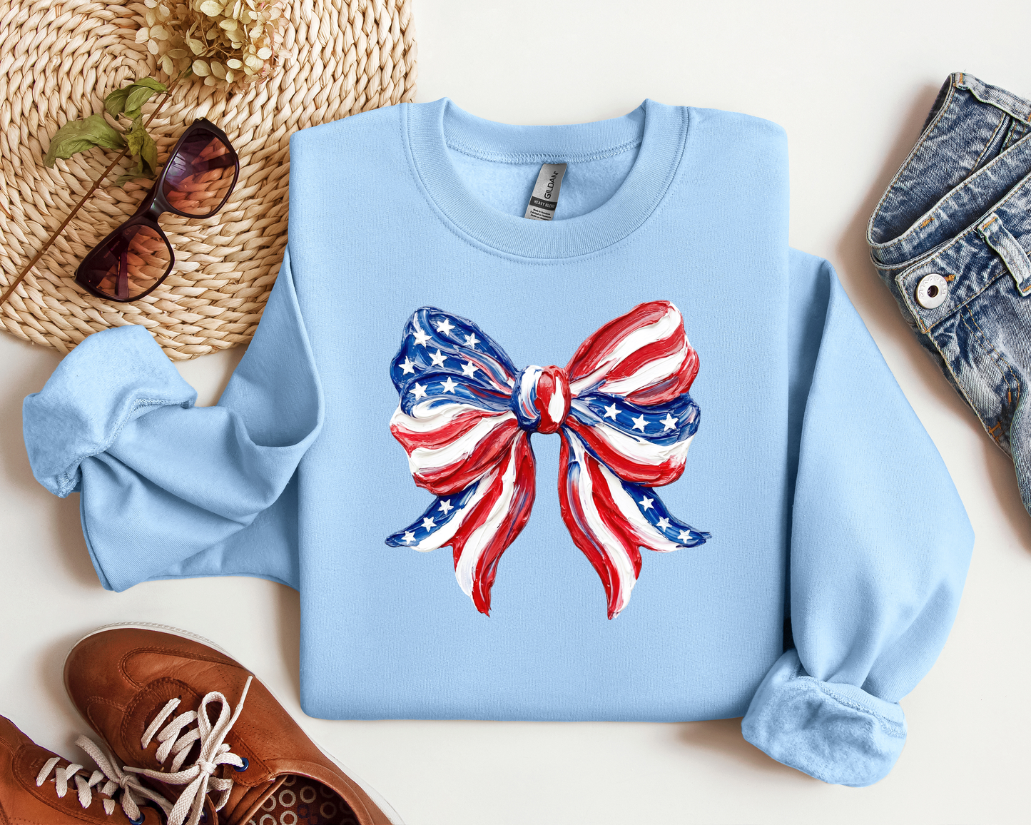 PATRIOTIC BOW CREW