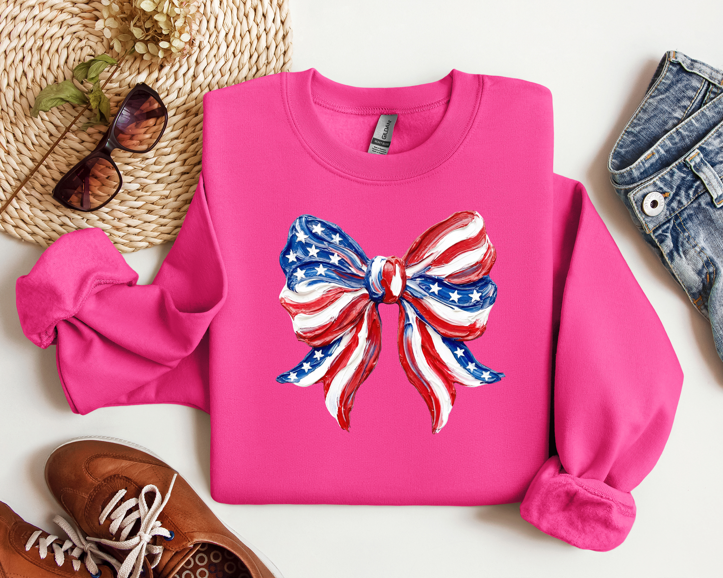 PATRIOTIC BOW CREW