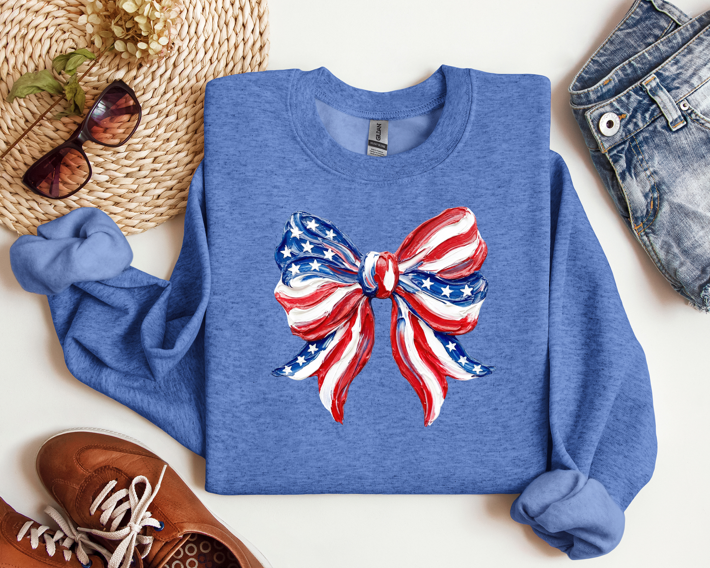 PATRIOTIC BOW CREW