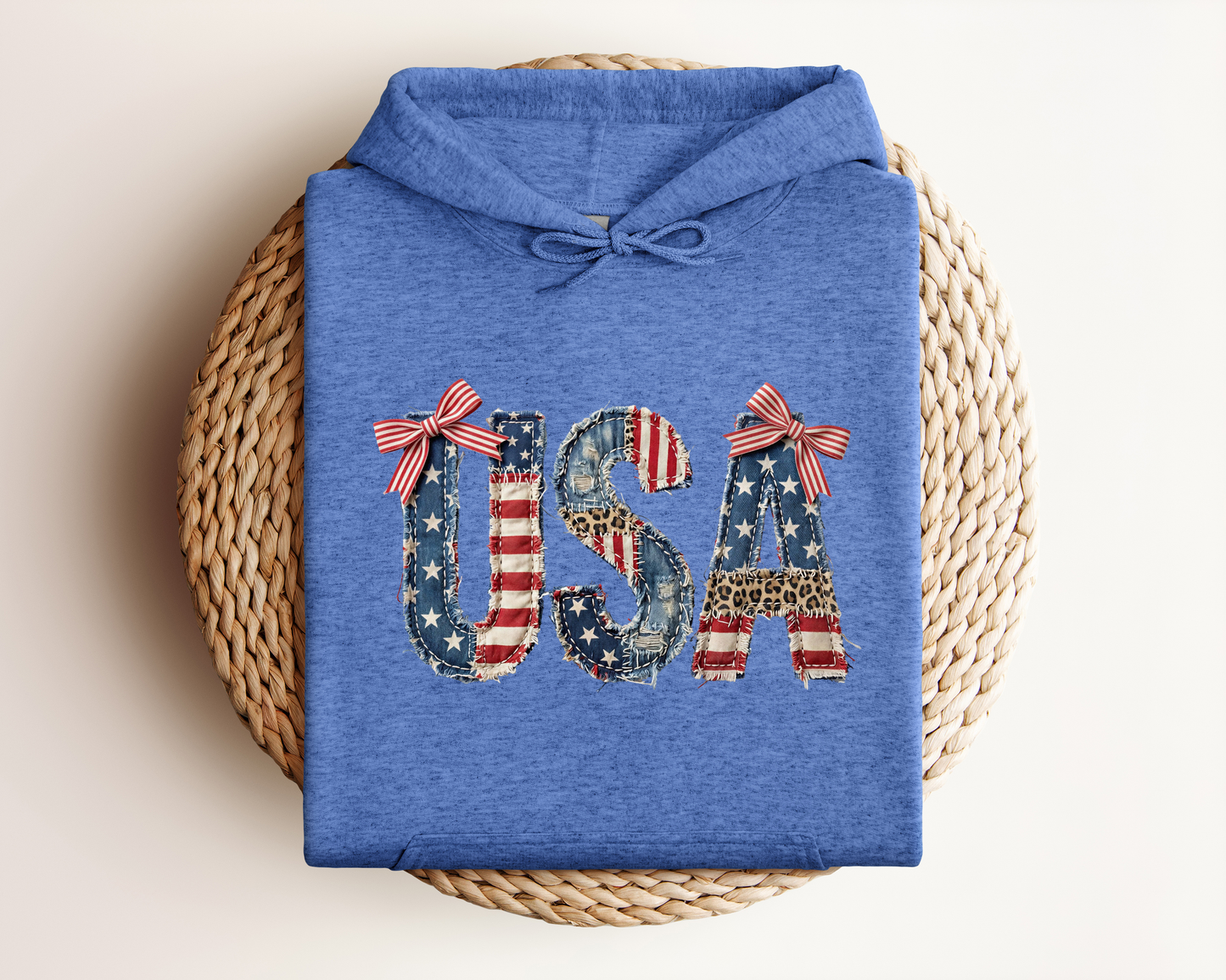 USA PATCHWORK HOODIE
