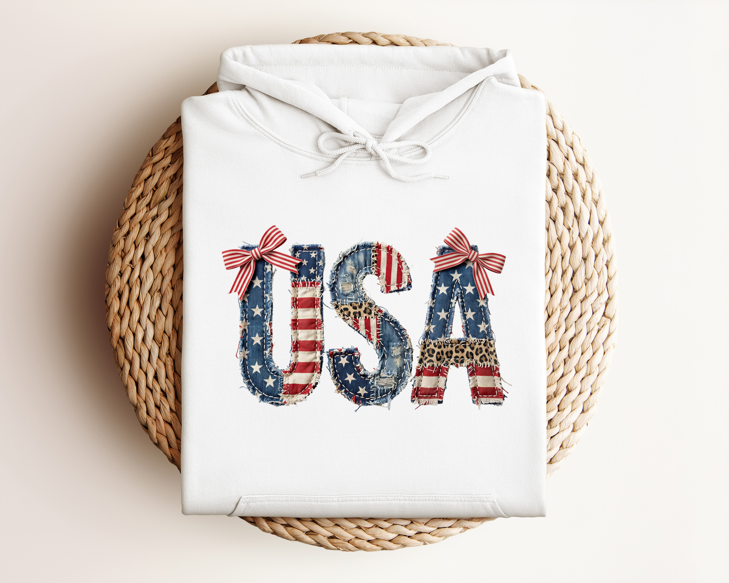 USA PATCHWORK HOODIE