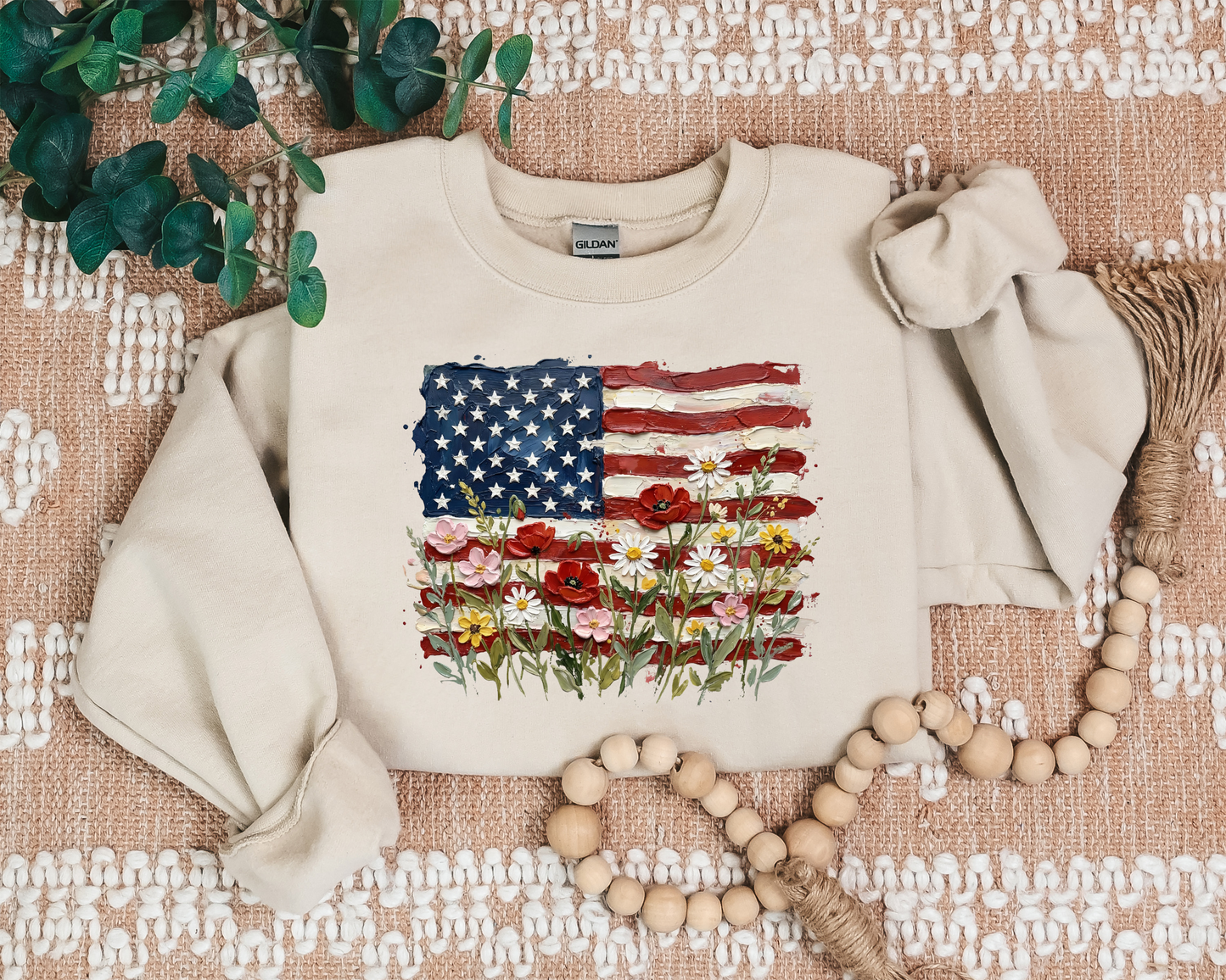 AMERICAN FLAG FLORAL CREW
