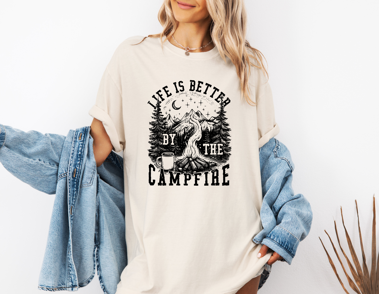 *NEW* LIFE IS BETTER BY THE CAMPFIRE CC SHIRT