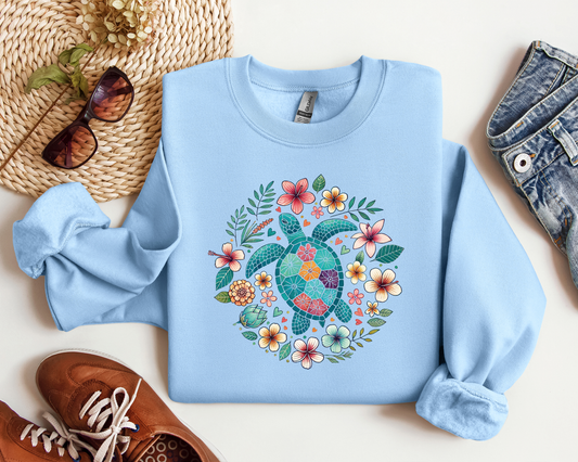 FLORAL SEA TURTLE CREW