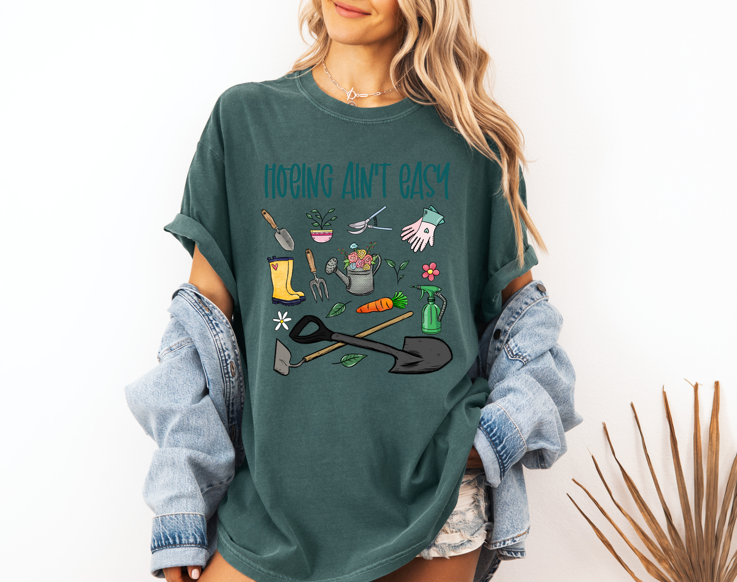 *NEW* HOEING AIN'T EASY CC SHIRT