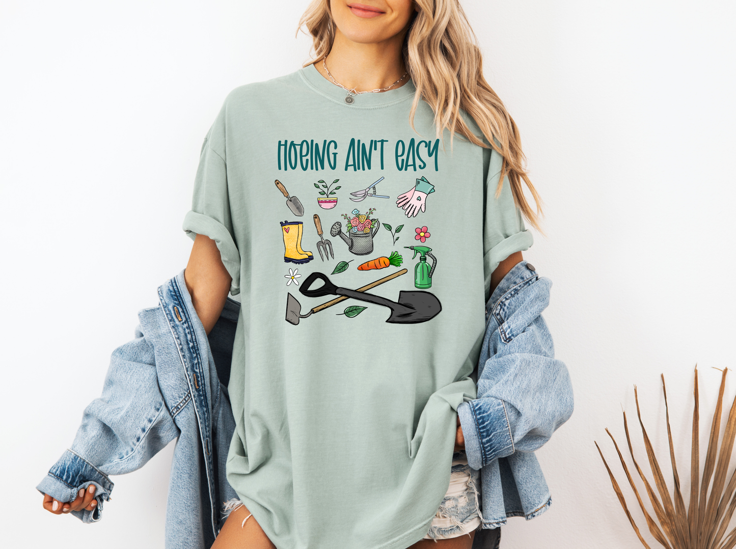 *NEW* HOEING AIN'T EASY CC SHIRT