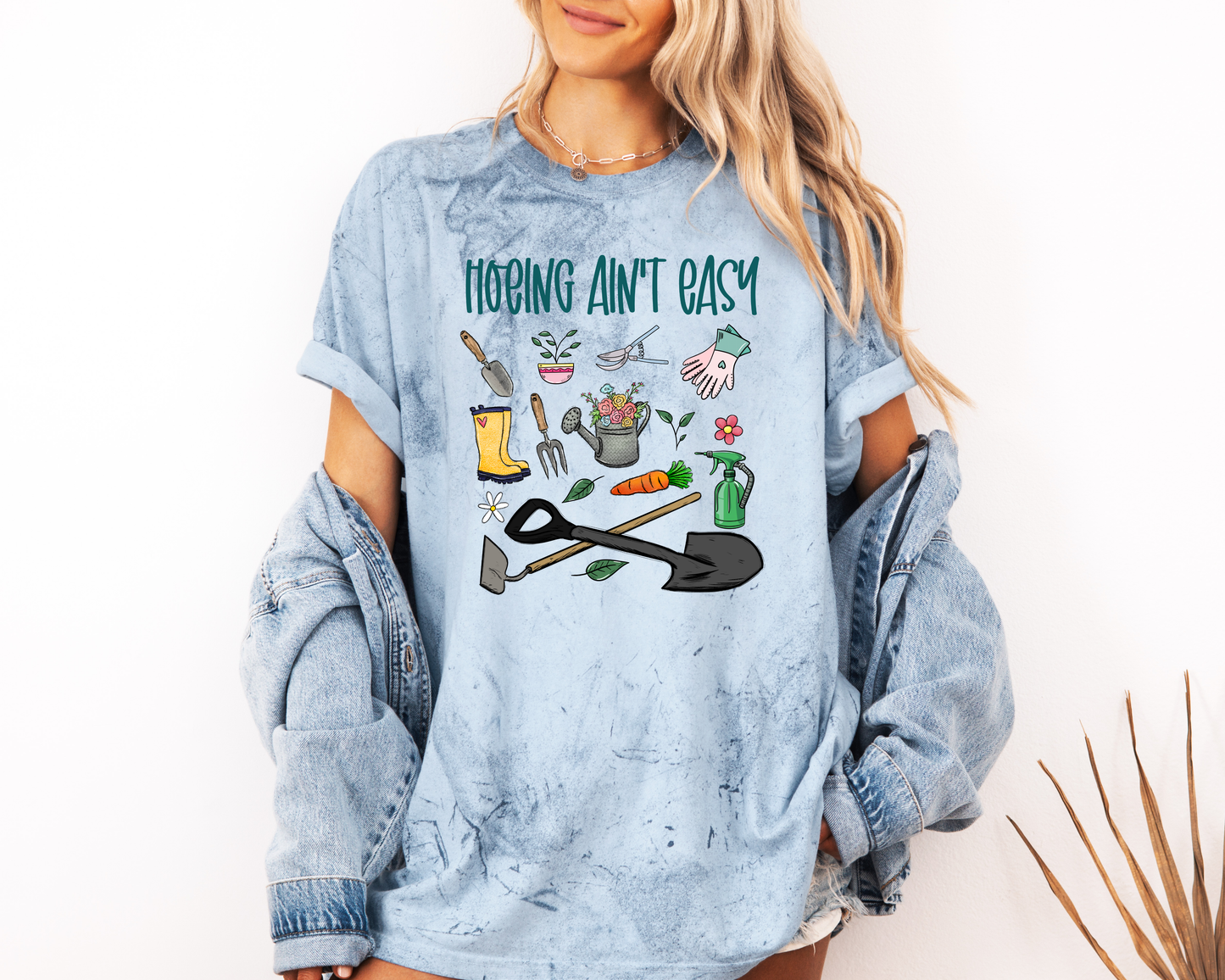 *NEW* HOEING AIN'T EASY CC SHIRT