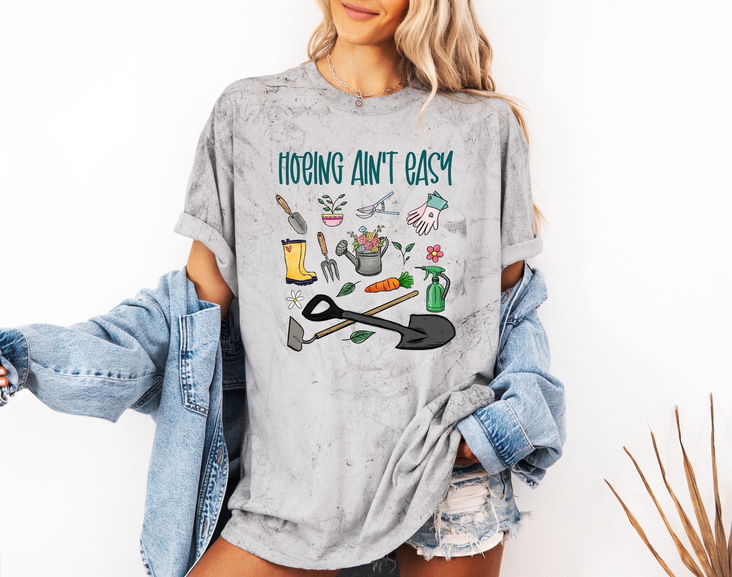 *NEW* HOEING AIN'T EASY CC SHIRT