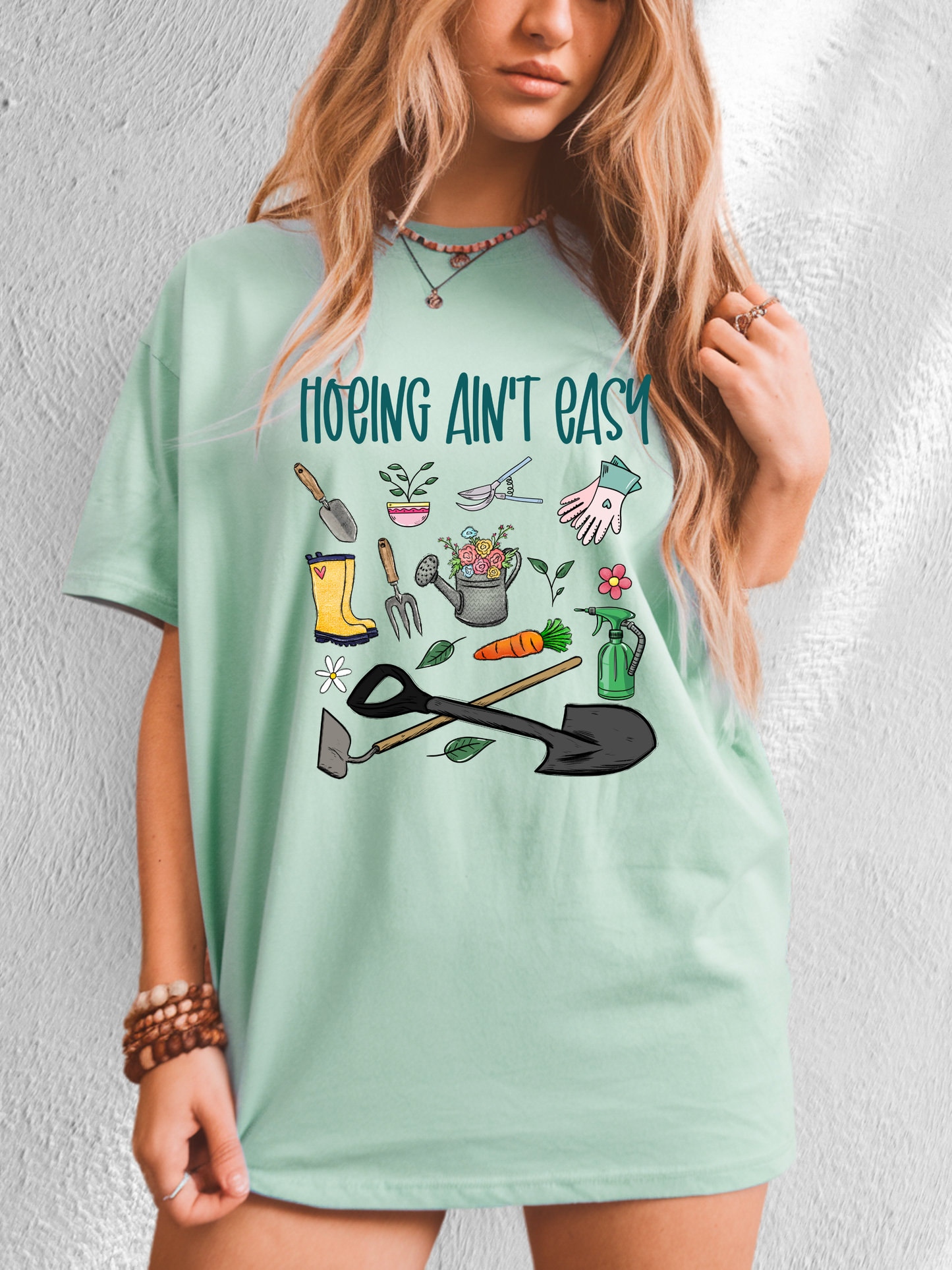 *NEW* HOEING AIN'T EASY CC SHIRT
