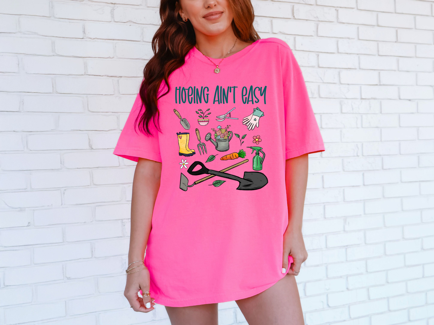 *NEW* HOEING AIN'T EASY CC SHIRT
