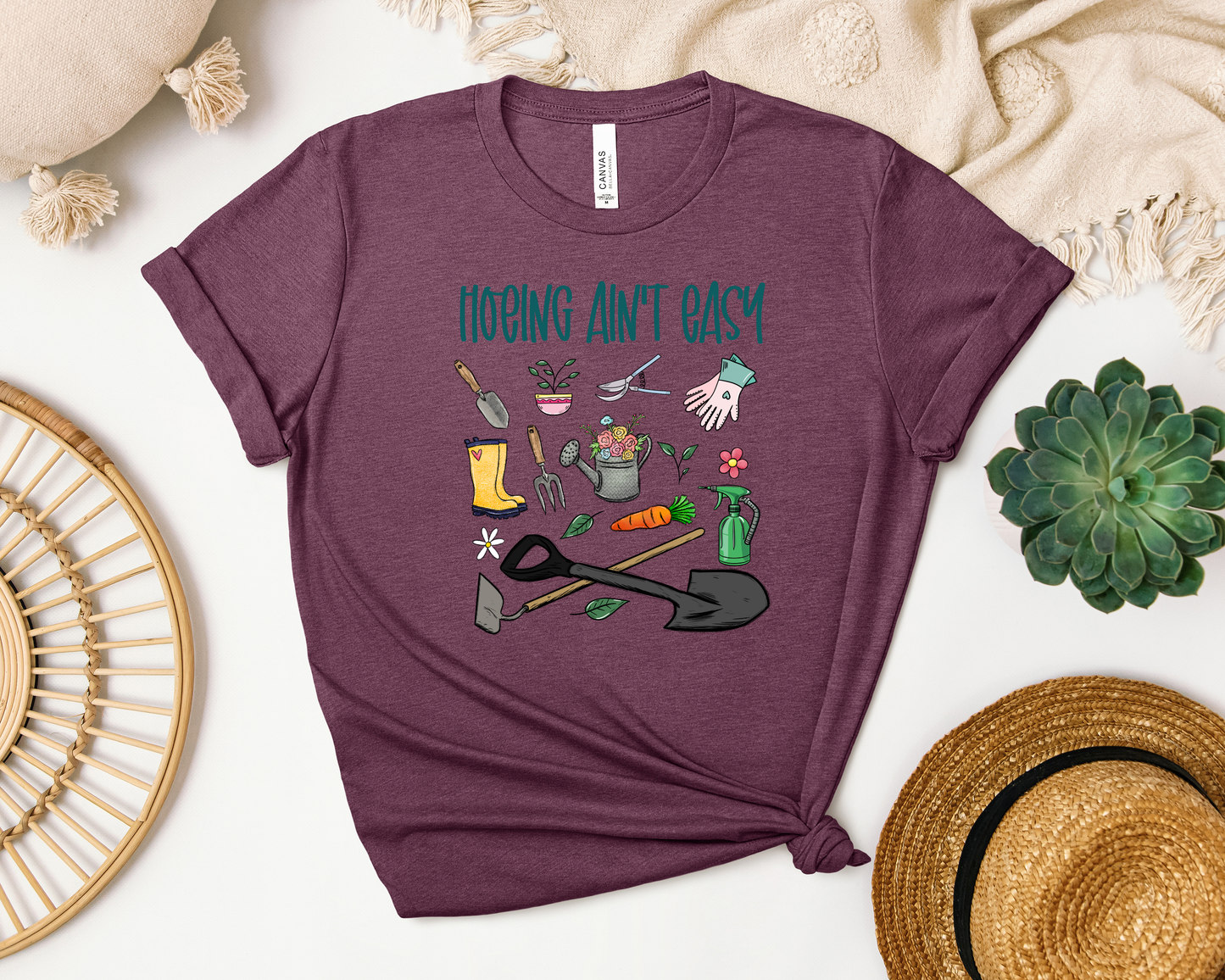 *NEW* HOEING AIN'T EASY SHIRT