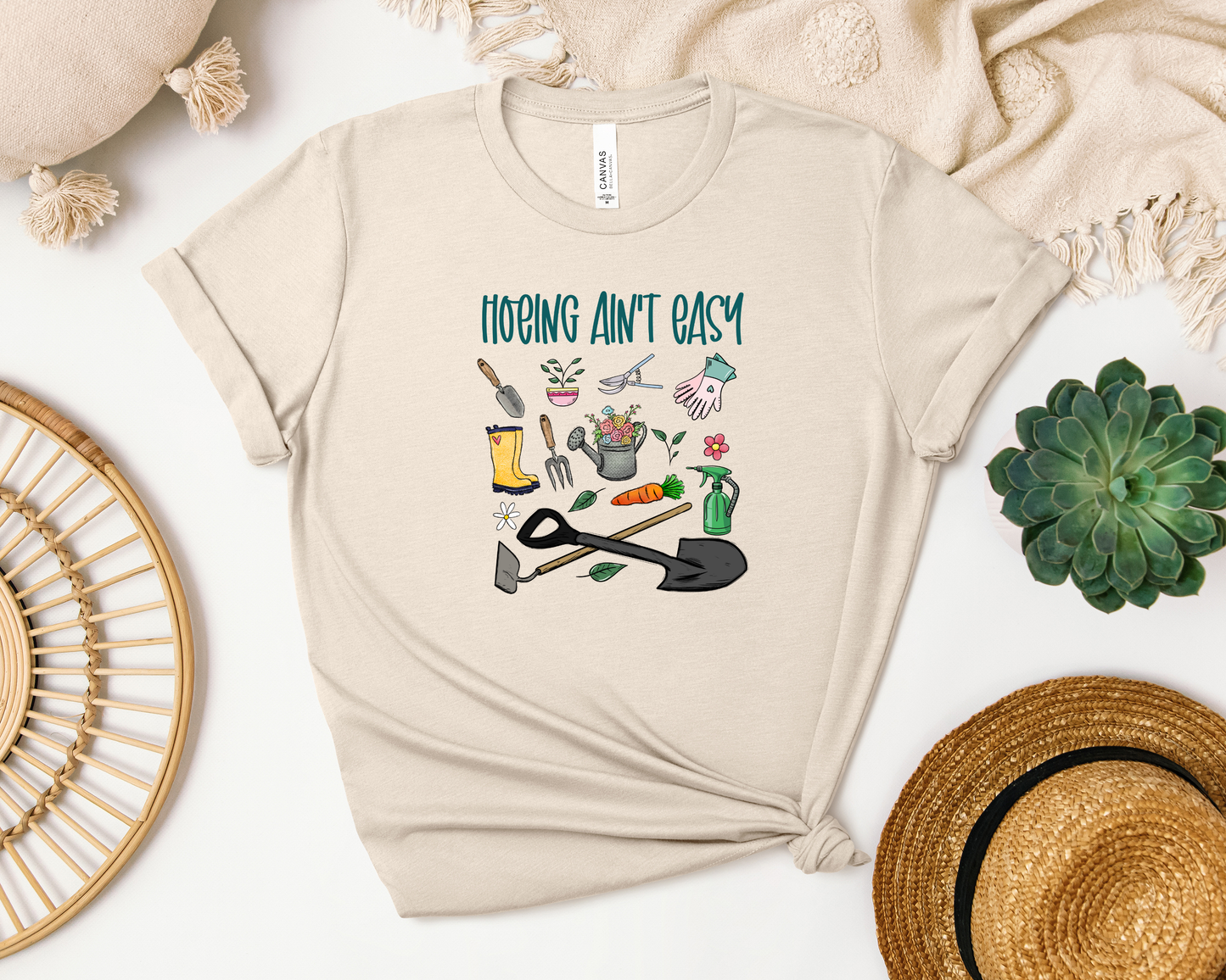 *NEW* HOEING AIN'T EASY SHIRT