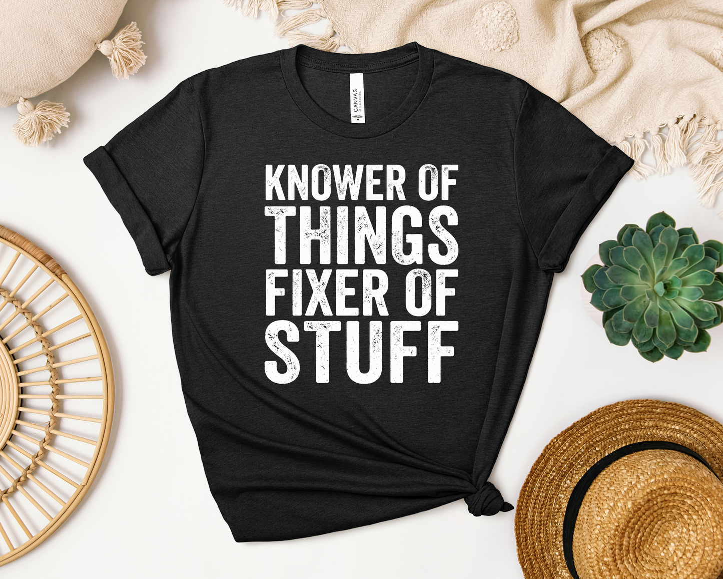 *NEW* KNOWER OF THINGS FIXER OF STUFF SHIRT