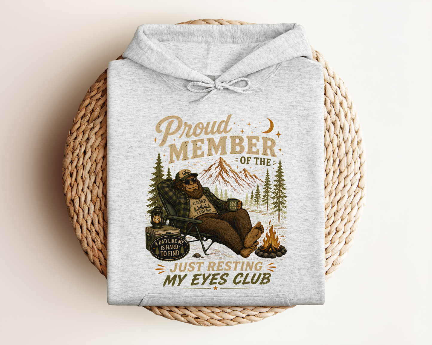 RETRO BIGFOOT DAD HOODIE