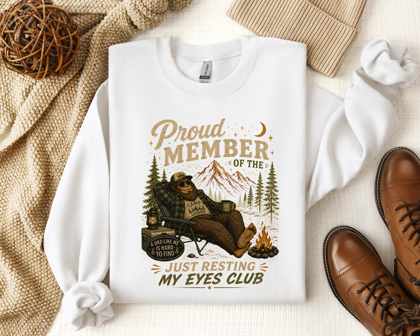 RETRO BIGFOOT DAD CREW