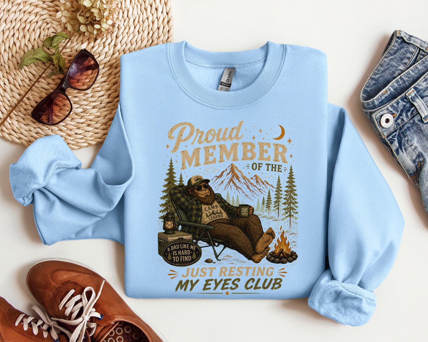 RETRO BIGFOOT DAD CREW
