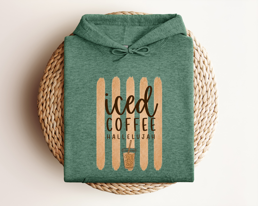ICED COFFEE HALLELUJAH HOODIE