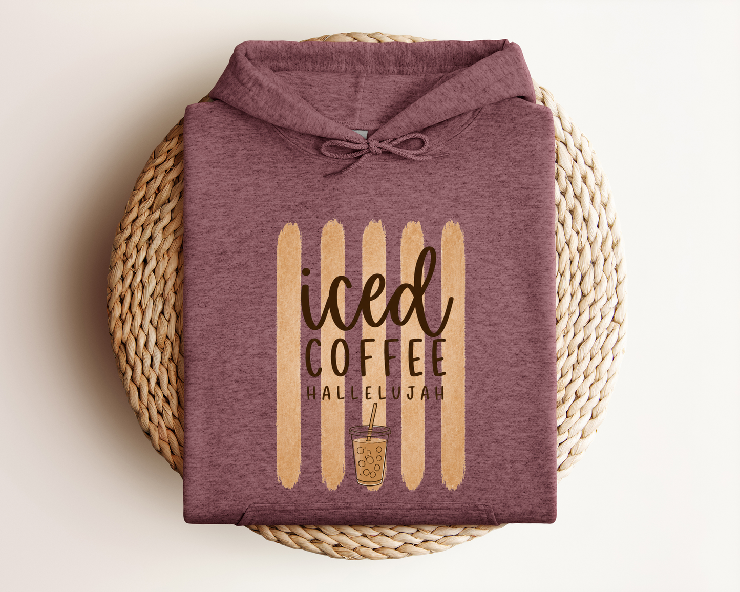 ICED COFFEE HALLELUJAH HOODIE
