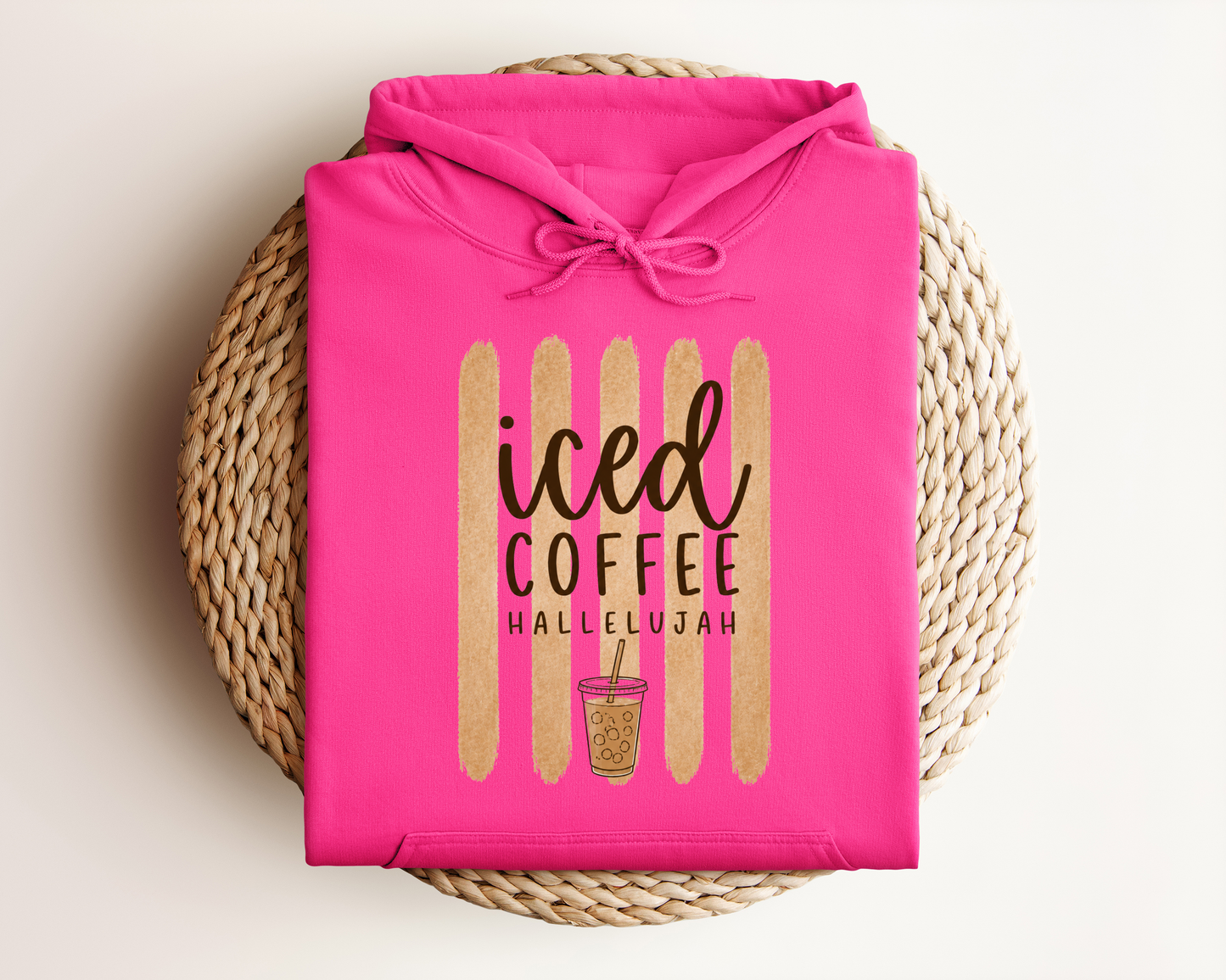 ICED COFFEE HALLELUJAH HOODIE