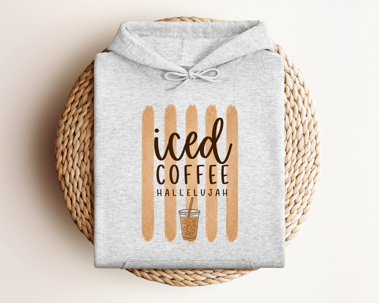 ICED COFFEE HALLELUJAH HOODIE