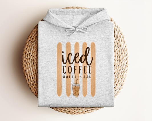 ICED COFFEE HALLELUJAH HOODIE