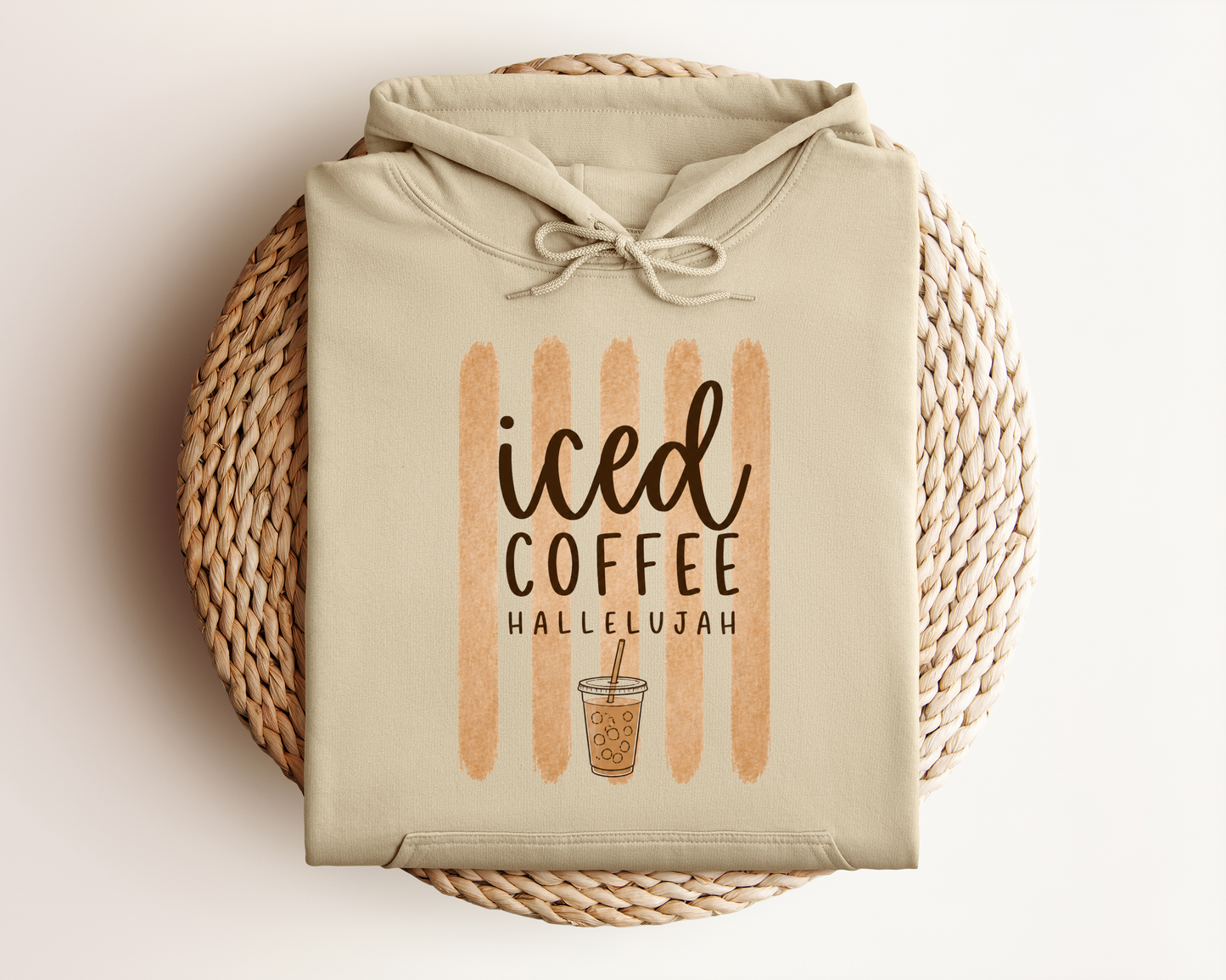 ICED COFFEE HALLELUJAH HOODIE