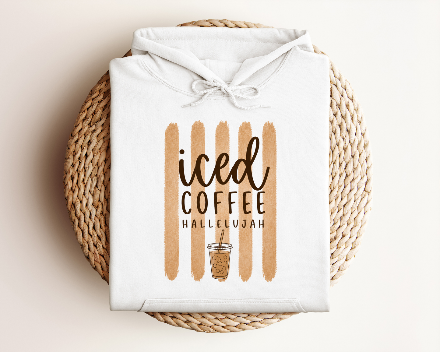 ICED COFFEE HALLELUJAH HOODIE