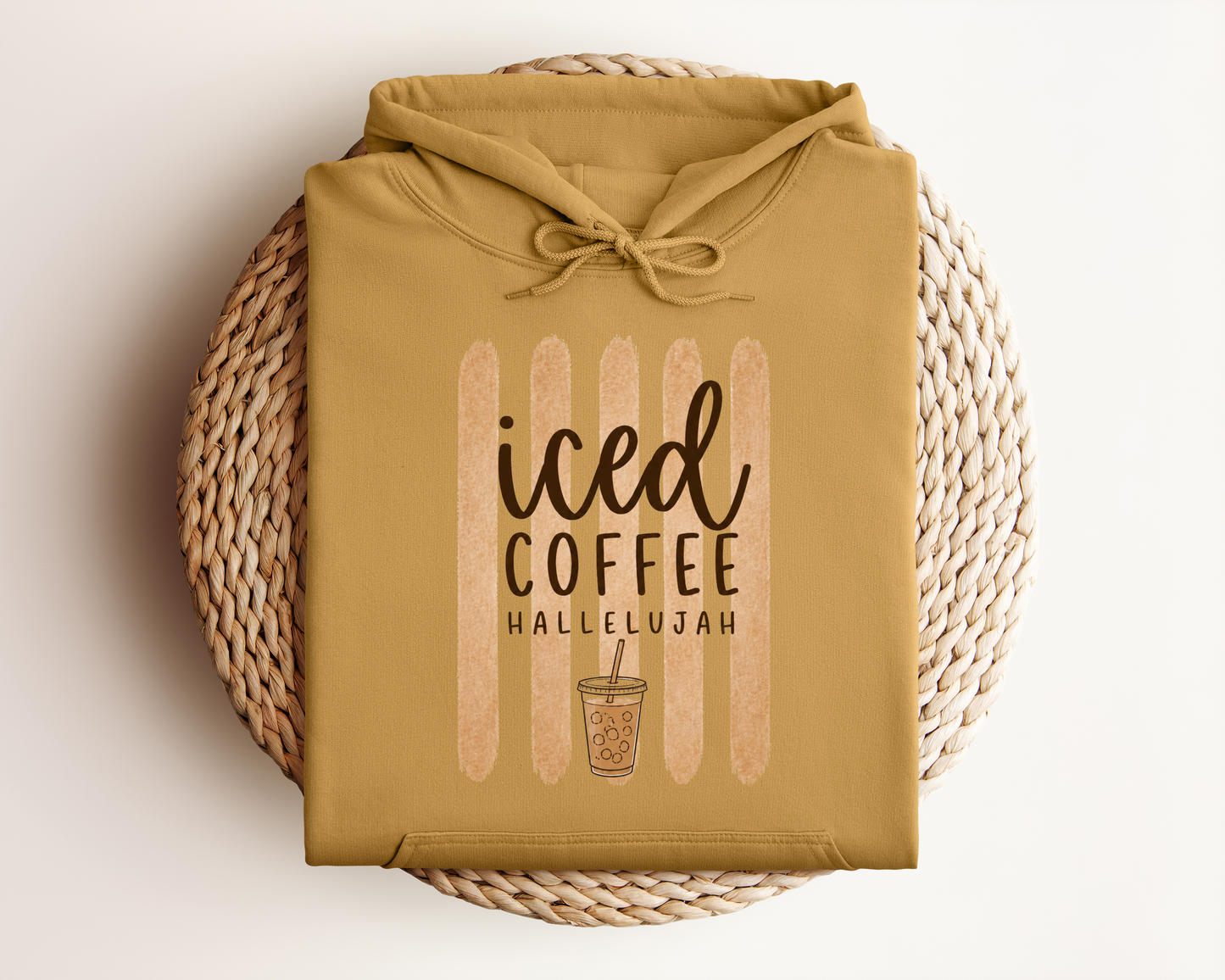 ICED COFFEE HALLELUJAH HOODIE