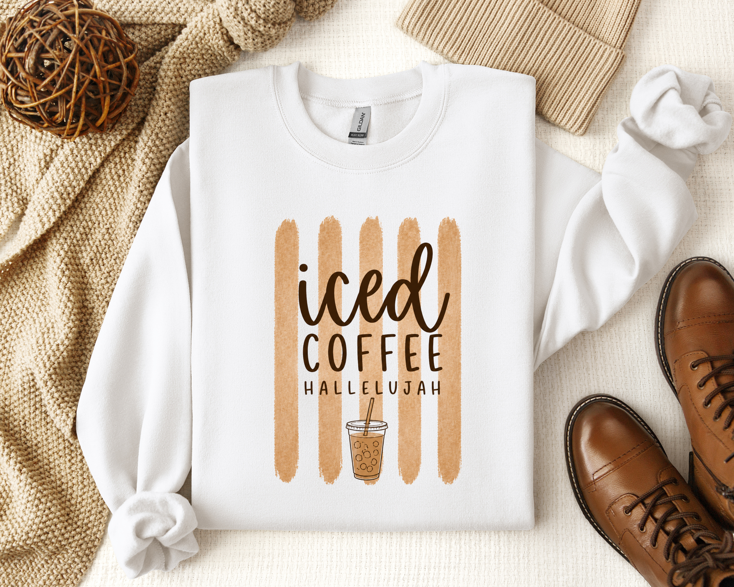 ICED COFFEE HALLELUJAH CREW