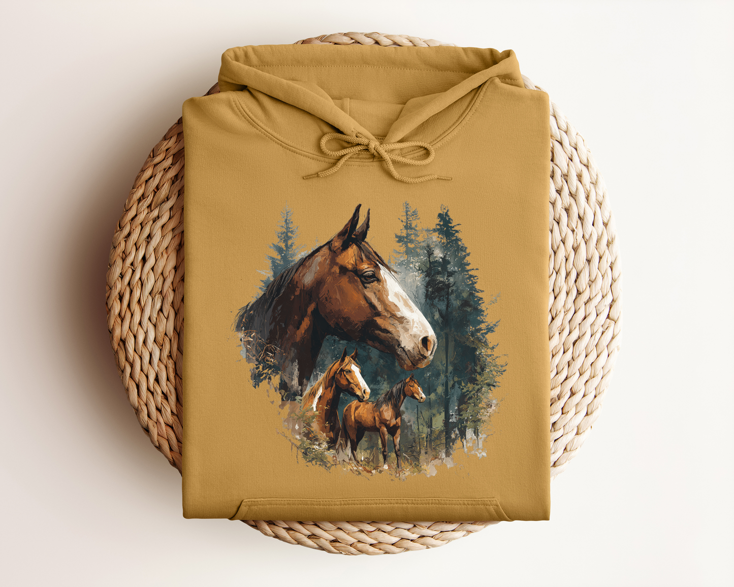 WESTERN HORSE HOODIE