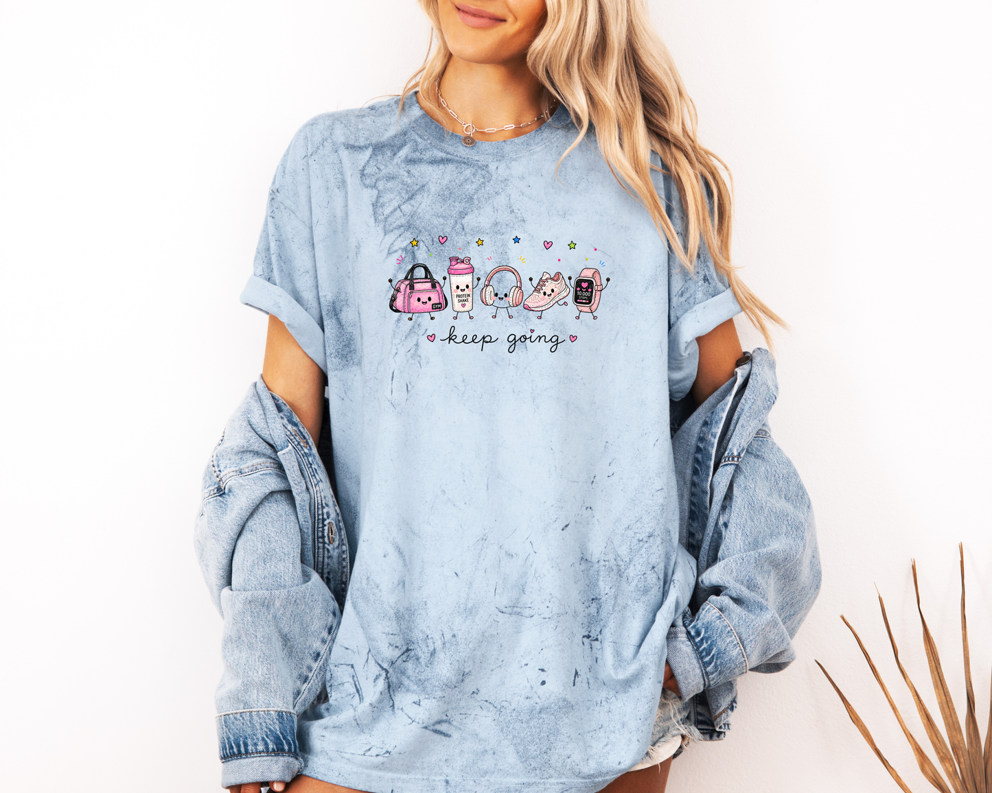 *NEW* KEEP GOING FITNESS DOODLE CC SHIRT