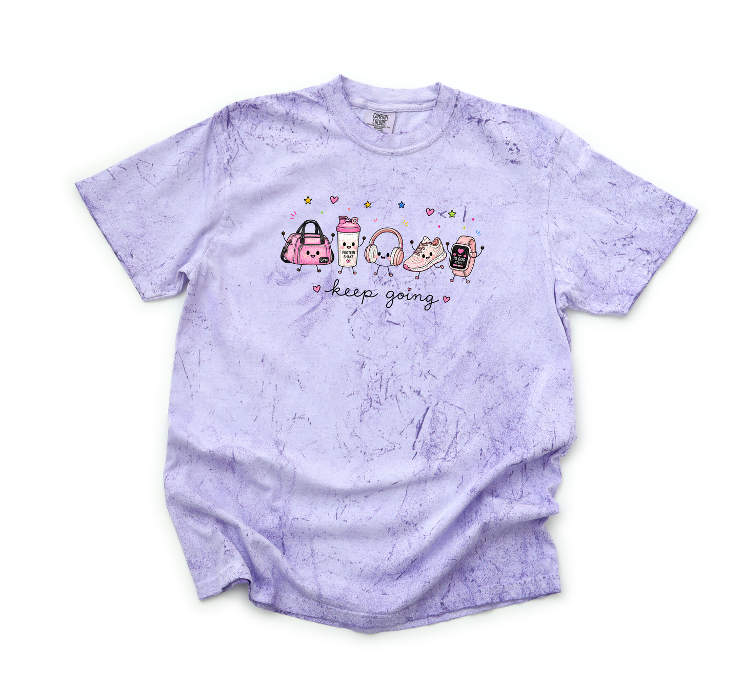 *NEW* KEEP GOING FITNESS DOODLE CC SHIRT