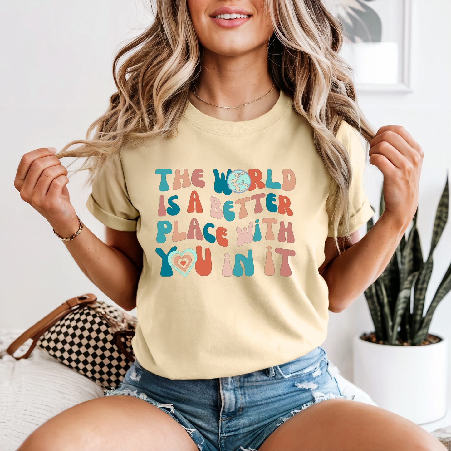 *NEW* THE WORLD IS A BETTER PLACE WITH YOU IN IT CC SHIRT