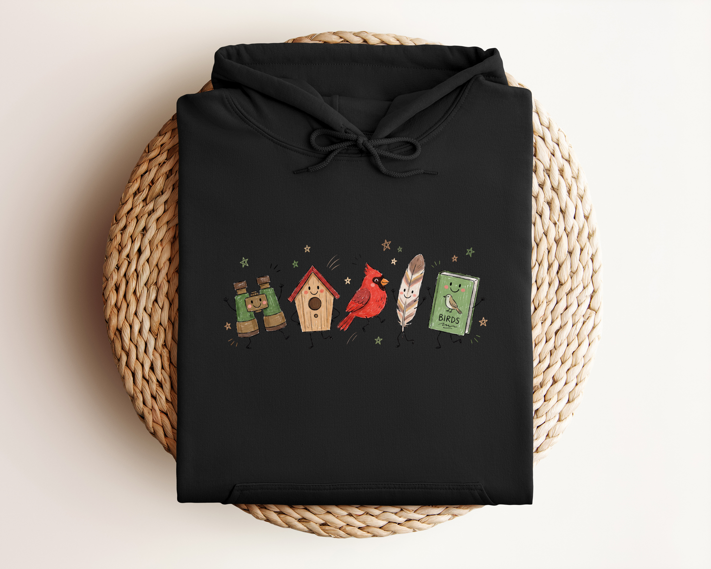 BIRD WATCHING DOODLE HOODIE