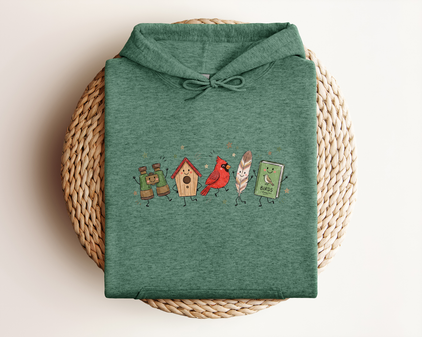 BIRD WATCHING DOODLE HOODIE