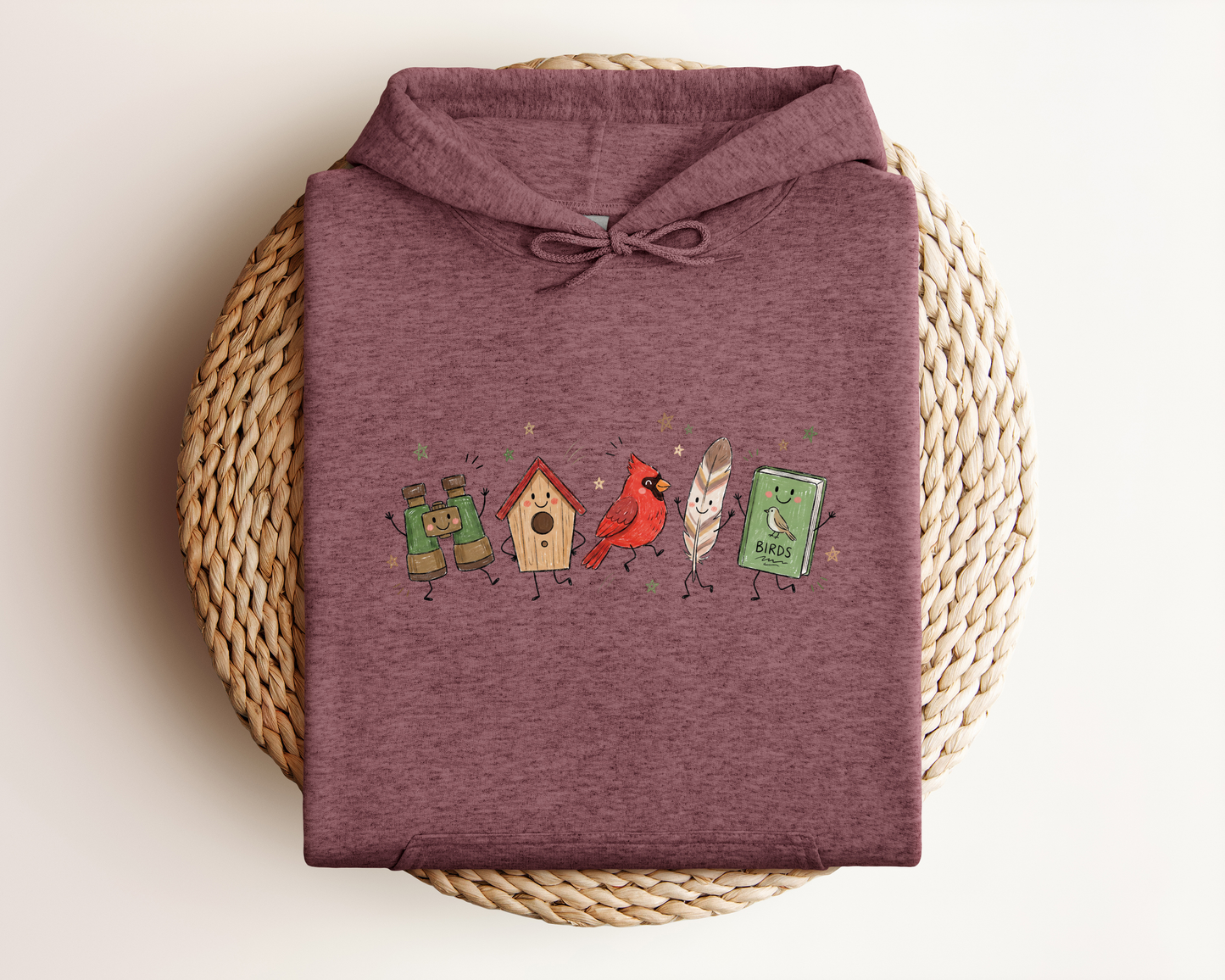 BIRD WATCHING DOODLE HOODIE
