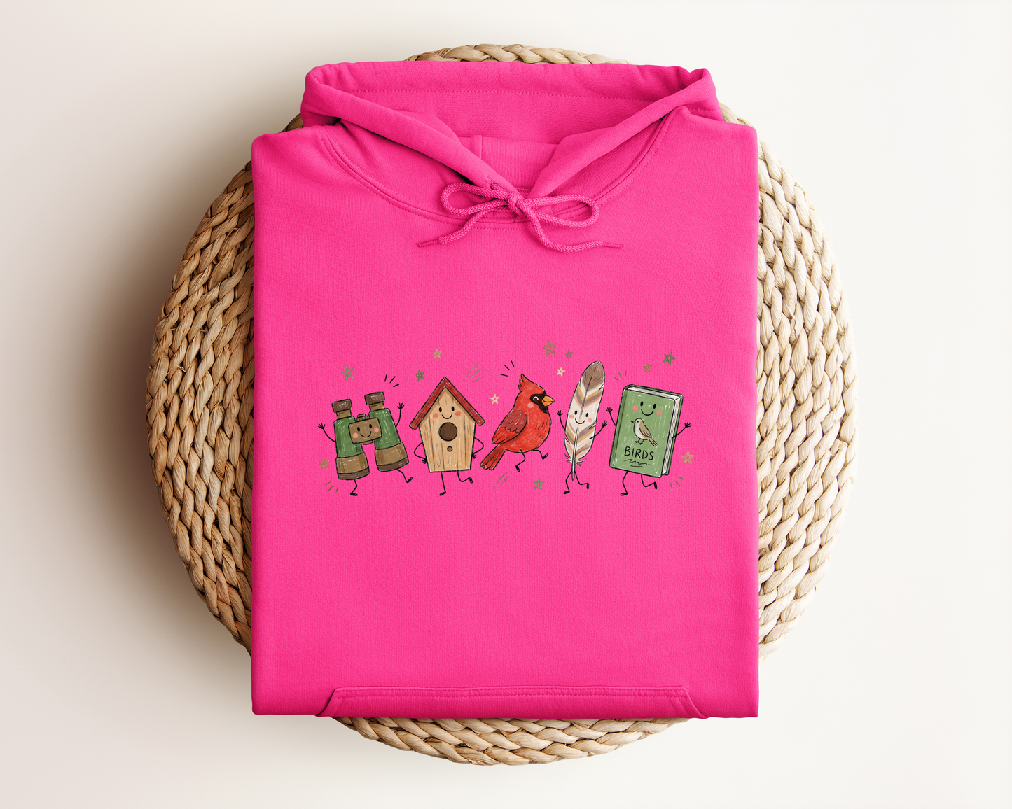 BIRD WATCHING DOODLE HOODIE