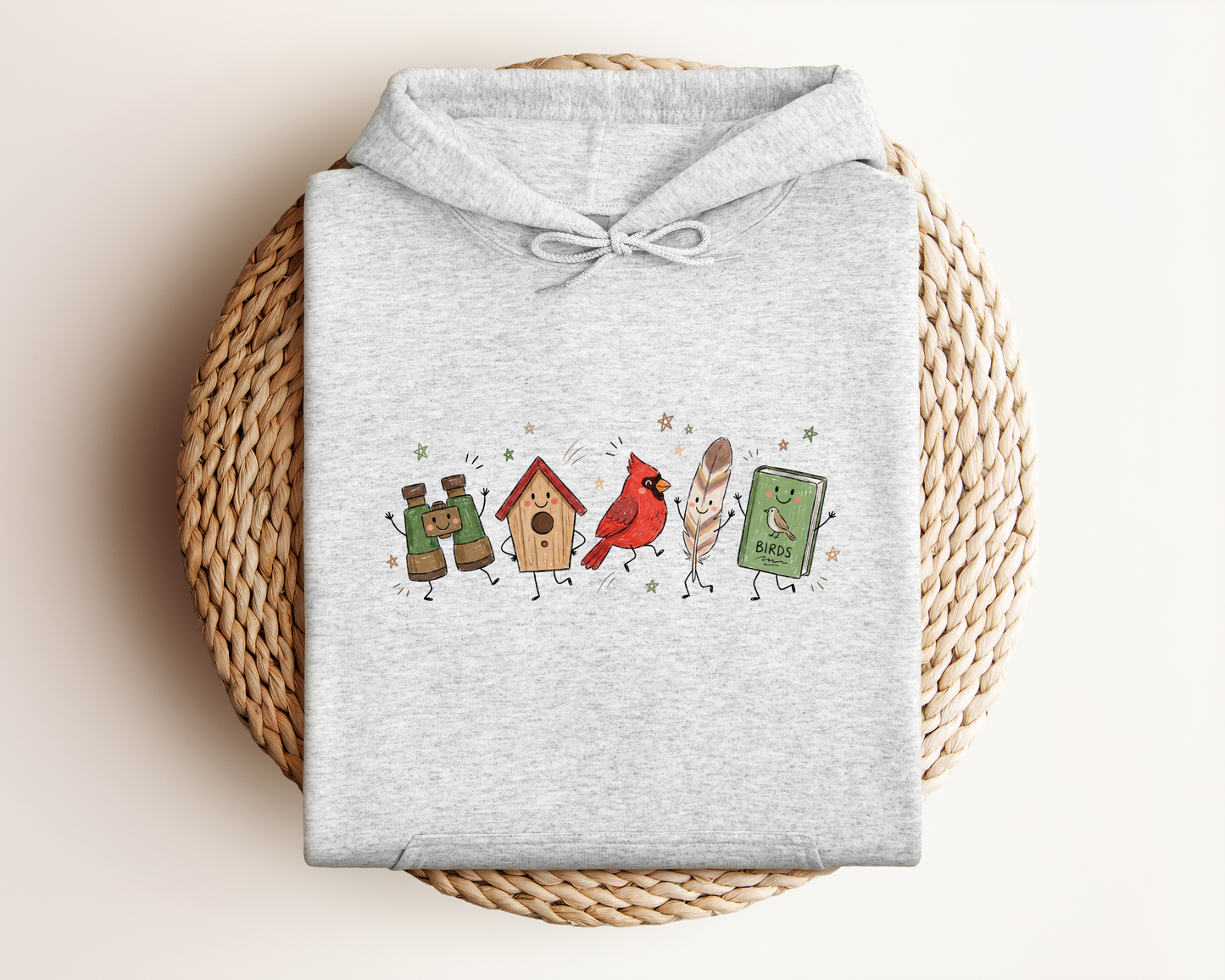 BIRD WATCHING DOODLE HOODIE
