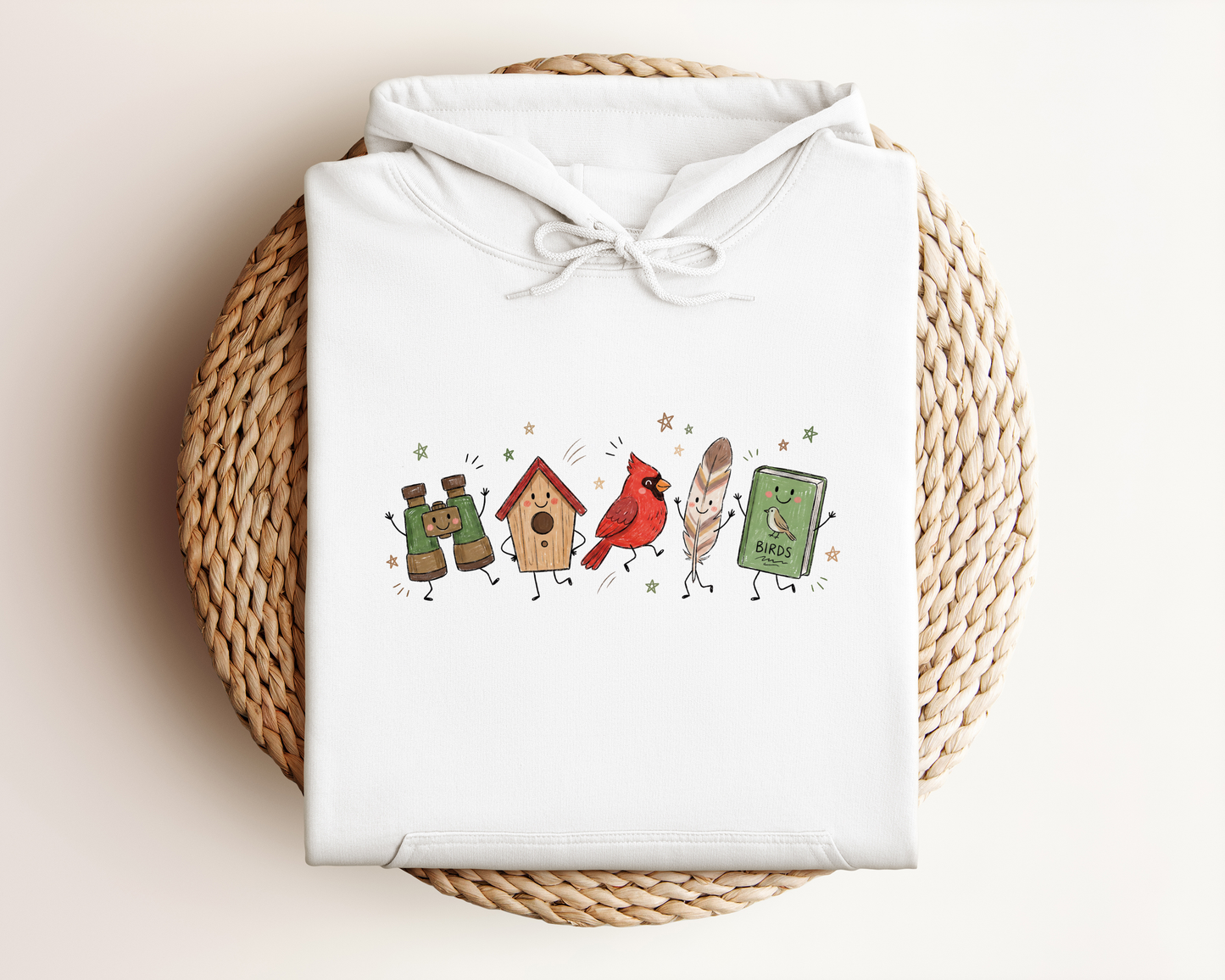 BIRD WATCHING DOODLE HOODIE