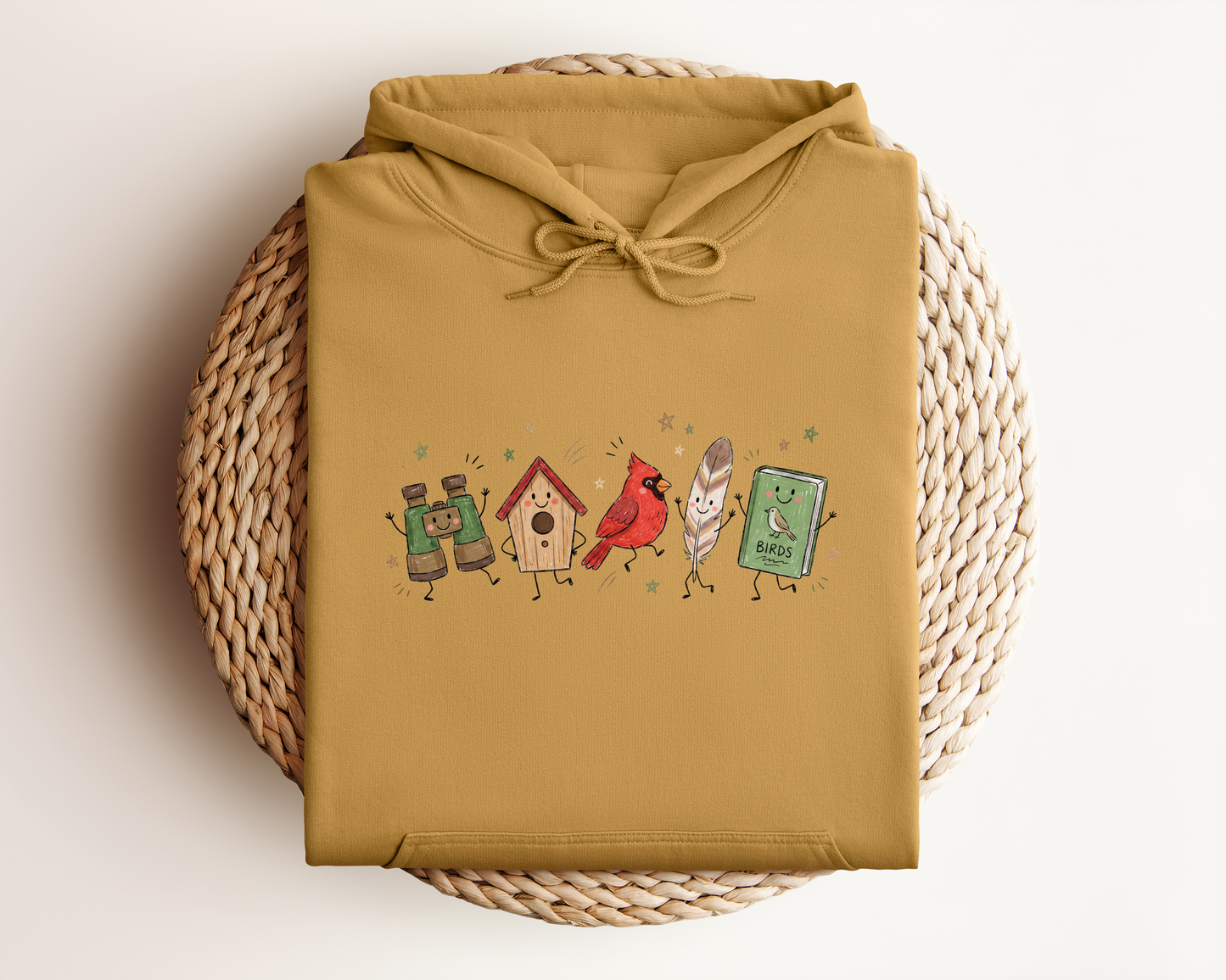 BIRD WATCHING DOODLE HOODIE