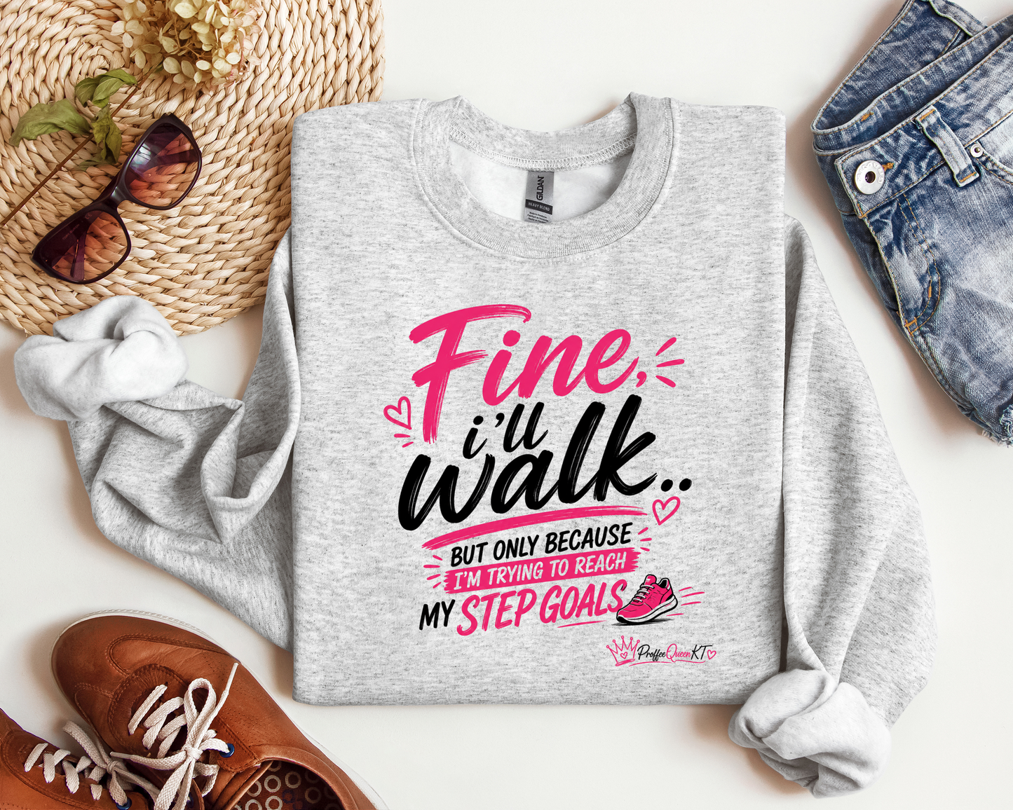 FINE I'LL WALK CREW