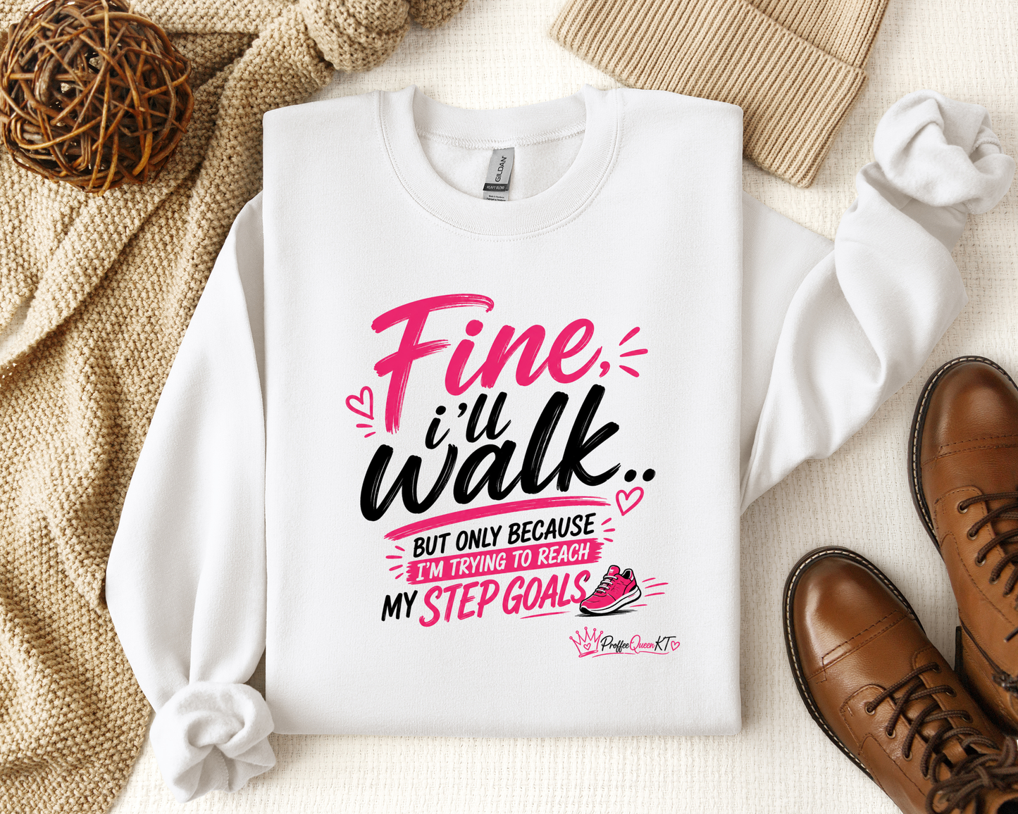 FINE I'LL WALK CREW