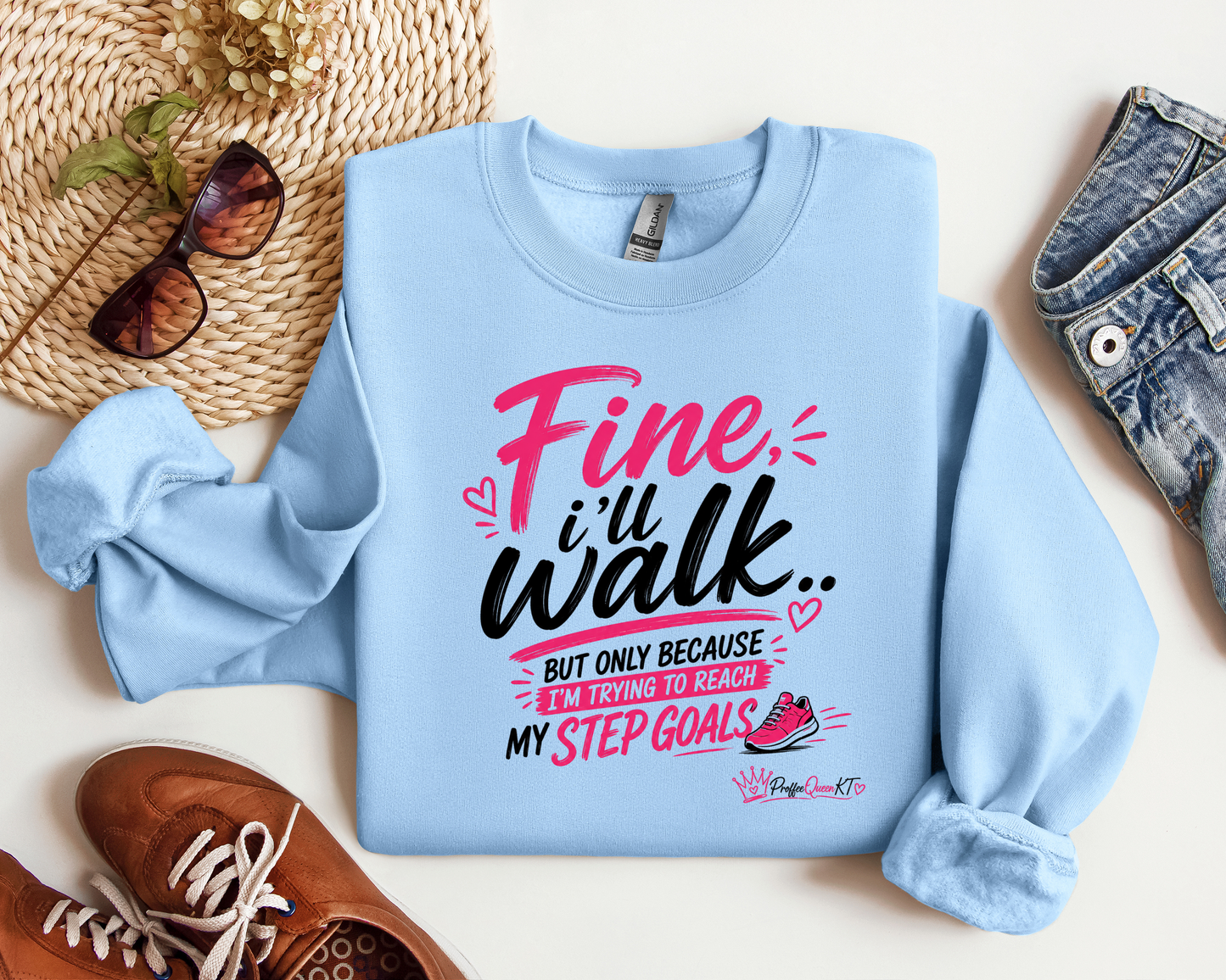 FINE I'LL WALK CREW