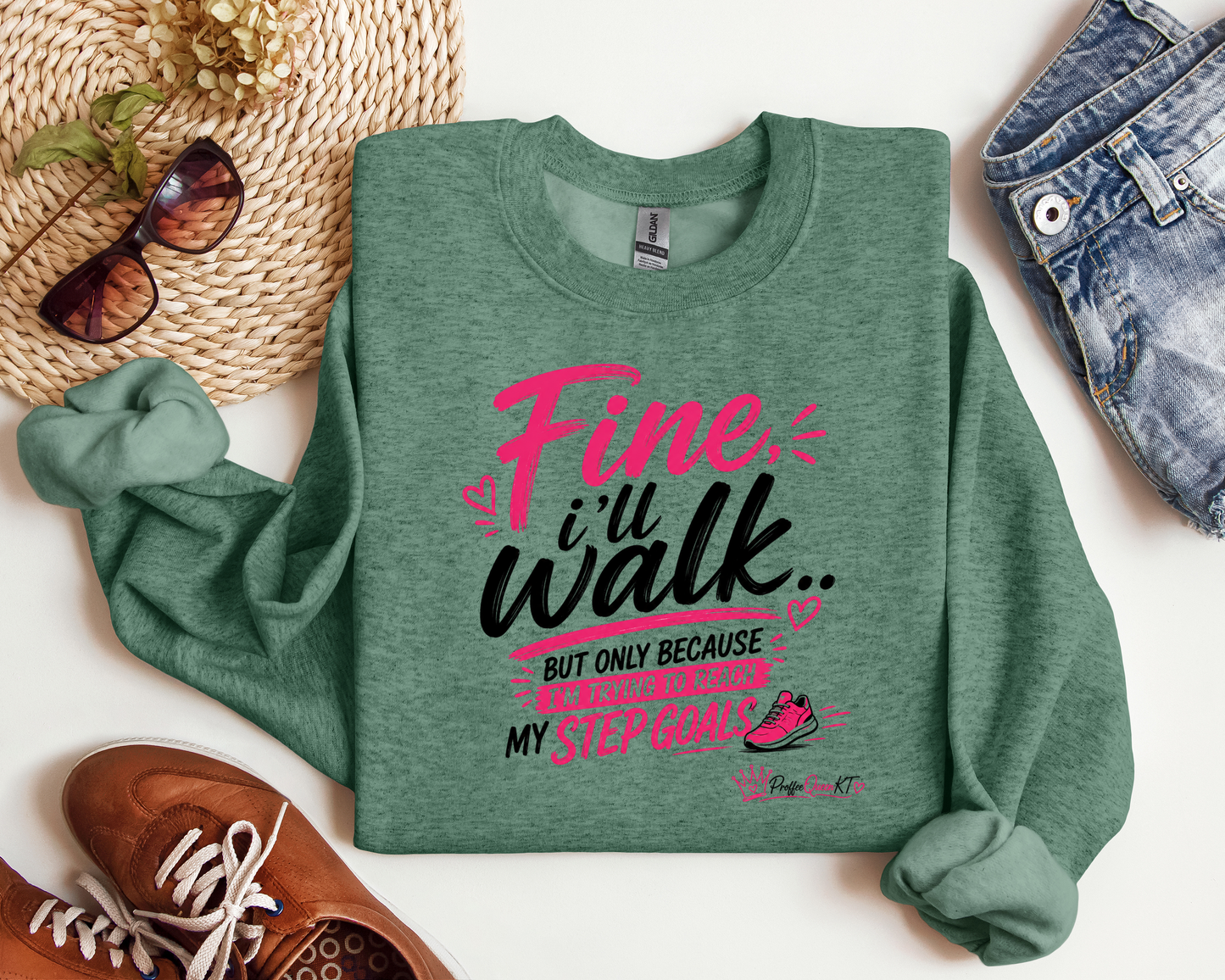 FINE I'LL WALK CREW