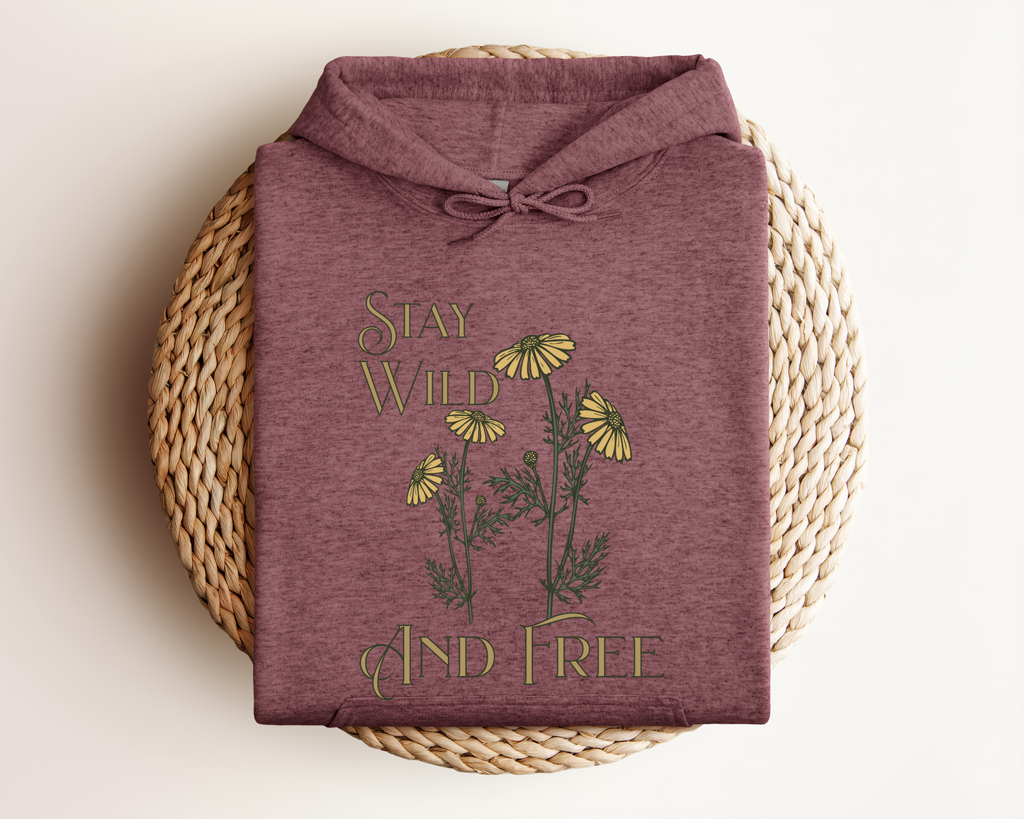 STAY WILD AND FREE HOODIE