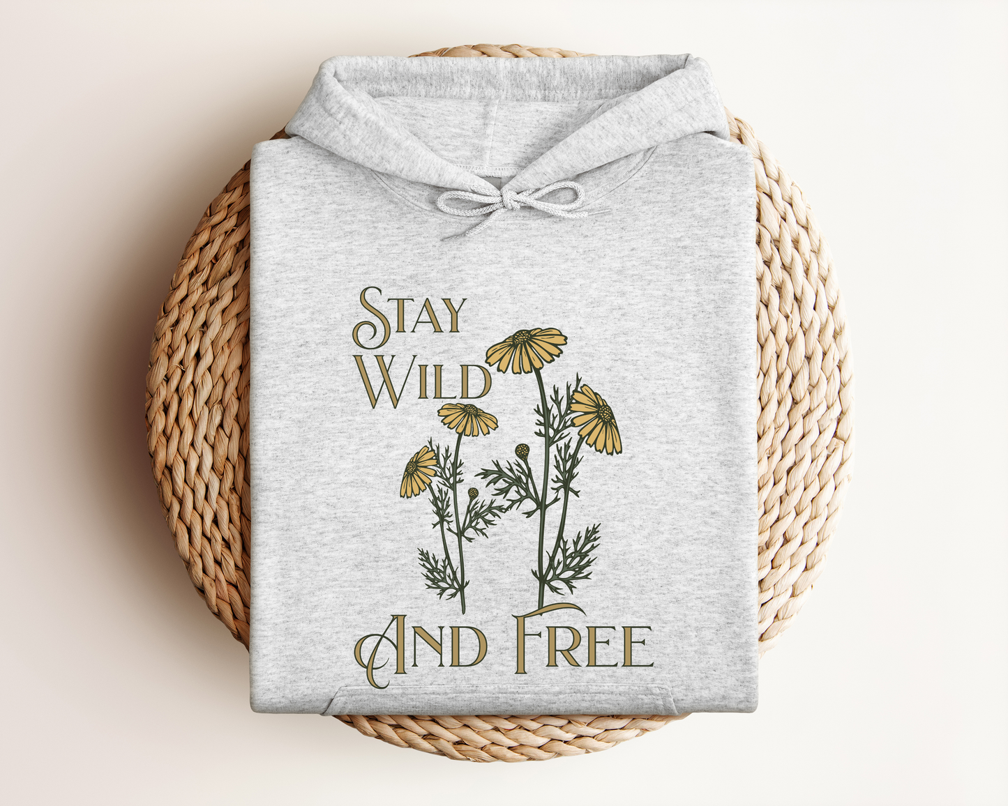 STAY WILD AND FREE HOODIE