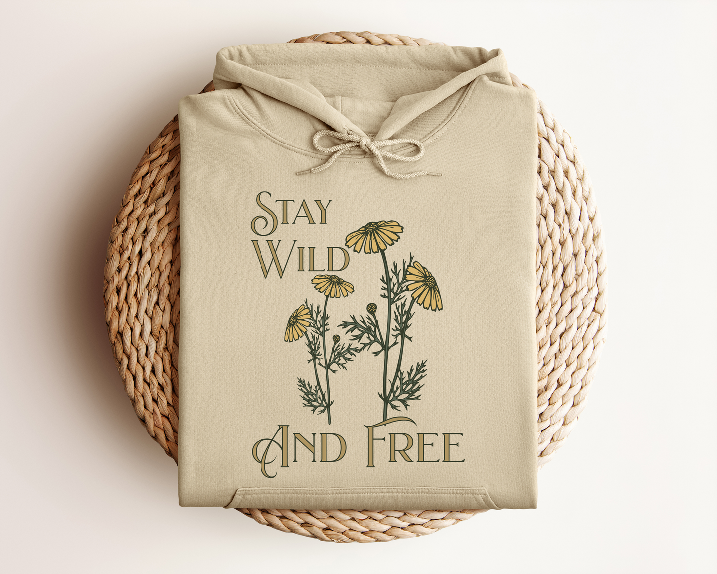 STAY WILD AND FREE HOODIE