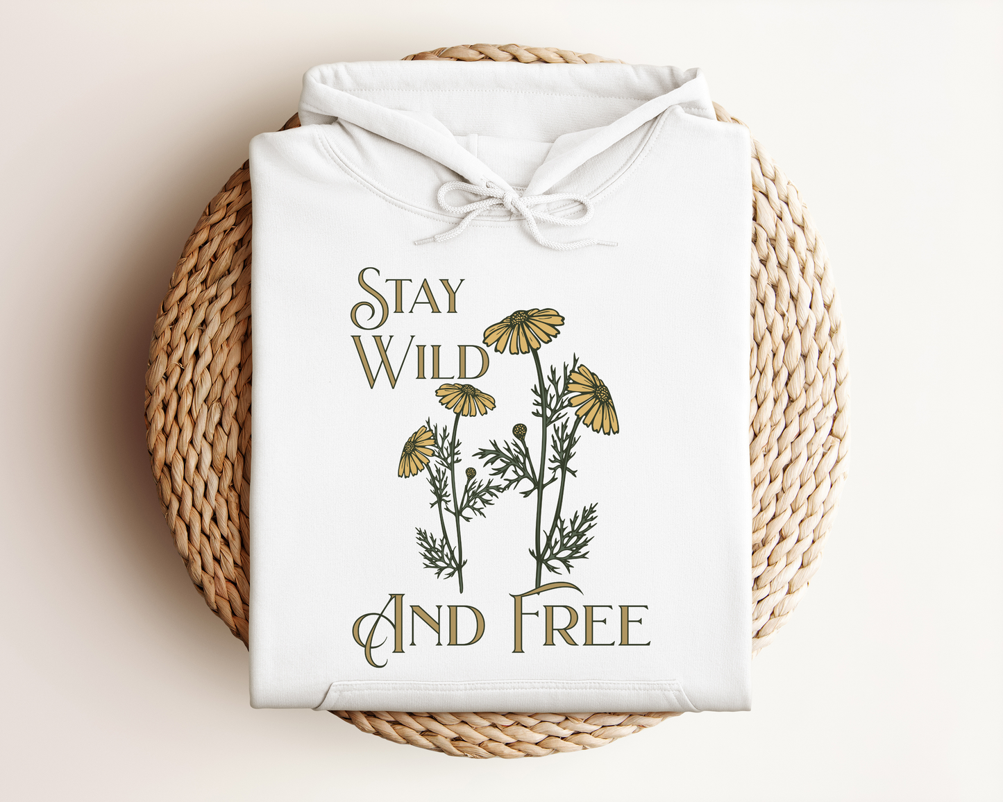 STAY WILD AND FREE HOODIE